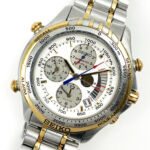セイコー クルージングマスター 7K36-6A00 メンズ腕時計 クォーツ QZ ブレスレット 稼働 アナログ CRUISINGMASTER SEIKO 買5000
