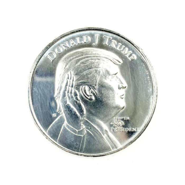 第45代米国大統領 ドナルド・J・トランプ 1オンス 純銀コイン シルバー SV999.9 買10000