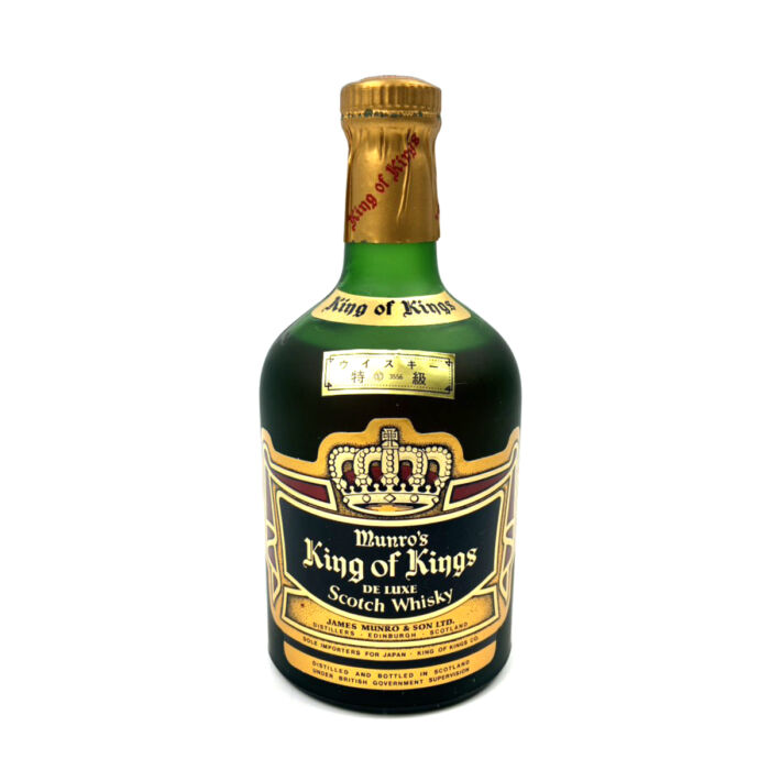 未開栓 マンローズ キング オブ キングス デラックス スコッチウイスキー 750ml 43% 古酒 洋酒 お酒 King of Kings 買500