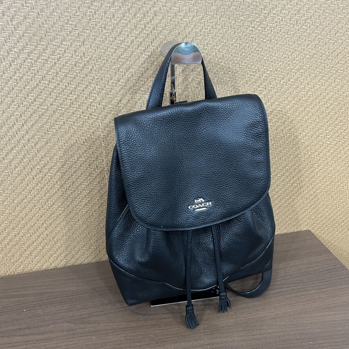 新品未使用COACH ミニリュック ブラック リュックサック 新品