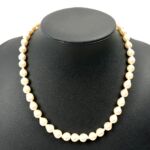 田崎真珠 SV金具 バロックパールネックレス パール経約 7.2mm～7.7mm レディース 冠婚葬祭 アクセサリー SILVER TASAKI 買7000