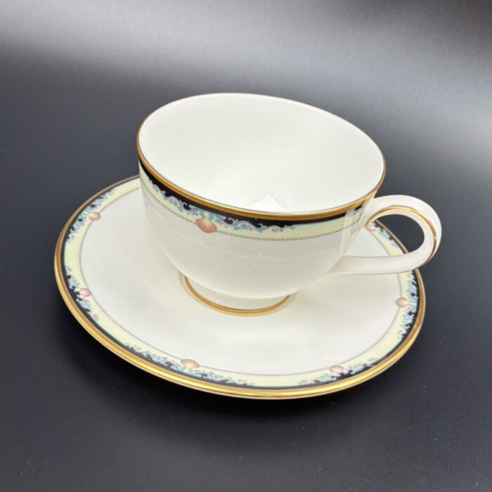 ロイヤルドルトン カップ＆ソーサー 1客 ローズ RHODES 食器 西洋磁器 C&S ボーンチャイナ ROYAL DOULTON