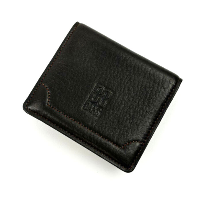 ダックスロンドン 小銭入れ レザー ブラウン系 コンパクトウォレット 財布 牛革 メンズ DAKS LONDON