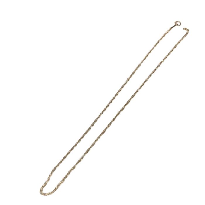 K18 18金 千切れたネックレス 66200円