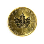 K24 メープルリーフ金貨 14oz 約7.8g 10DOLLARS 1984 カナダ CANADA 999.9 FINE GOLD 純金 コイン コレクション ゴールド 買159000