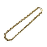 クリスチャン・ディオール ロープチェーン ネックレス 約39.8g ゴールドカラー レディース アクセサリー 首飾り Christian Dior