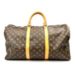 ルイヴィトン モノグラム キーポルバンドリエール50 M41416TH1906 ボストンバッグ 旅行鞄 LOUIS VUITTON 買50000