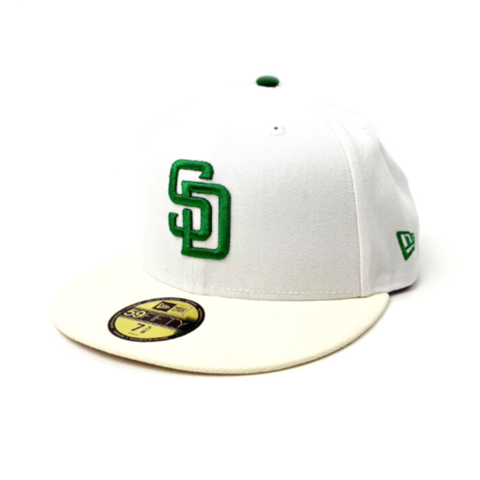 ニューエラ ベースボールキャップ サンディエゴパドレス マーク SD メジャー 野球 帽子 男女兼用 59FIFTY 7 58 60.6cm NEW ERA