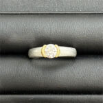 K18 Pt900 ダイヤリング D0.705ct 買53000