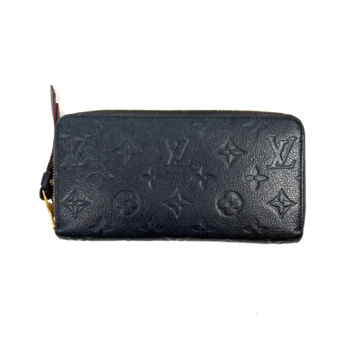 LV ルイヴィトン モノグラム アンプラント ジッピーウォレット M62121 マリーヌルージュ ラウンドファスナー 財布 LOUIS VUITTON 買10000