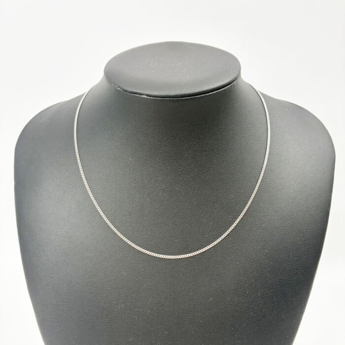 Pt850 細喜平 チェーンネックレス 約3.8g プラチナ レディース アクセサリー 首飾り 装飾 造幣局刻印 買20000
