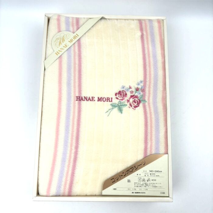 ハナエ モリ コットンボアシーツ HANAE MORI 買200