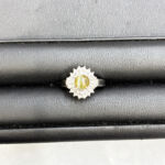 Pt900 キャッツアイリング MD0.50ct C1.2ct 買55000