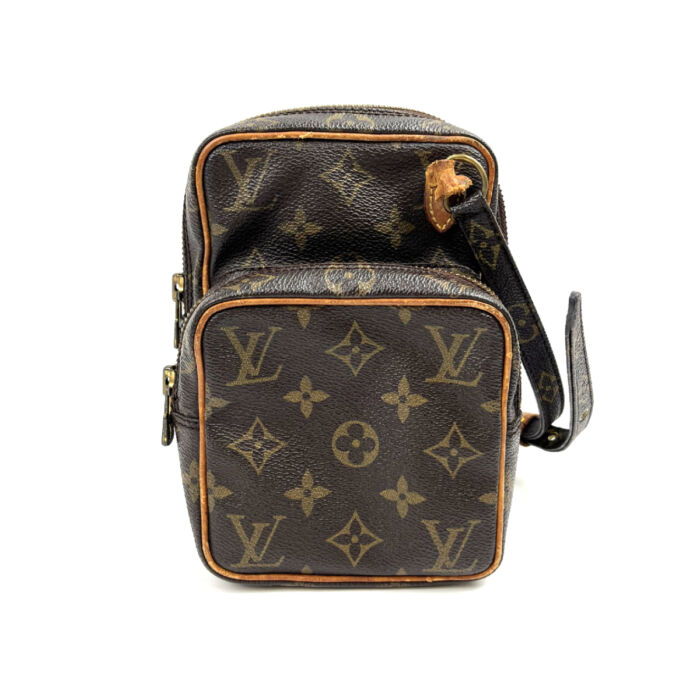 LV ルイヴィトン モノグラム ミニアマゾン M45238 ショルダーバッグ 肩掛け鞄 ポーチ レディース ヴィンテージ LOUIS VUITTON