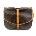 LV ルイヴィトン モノグラム ソミュール35 M42254 ショルダーバッグ メッセンジャーバッグ ヴィンテージ LOUIS VUITTON 買15000