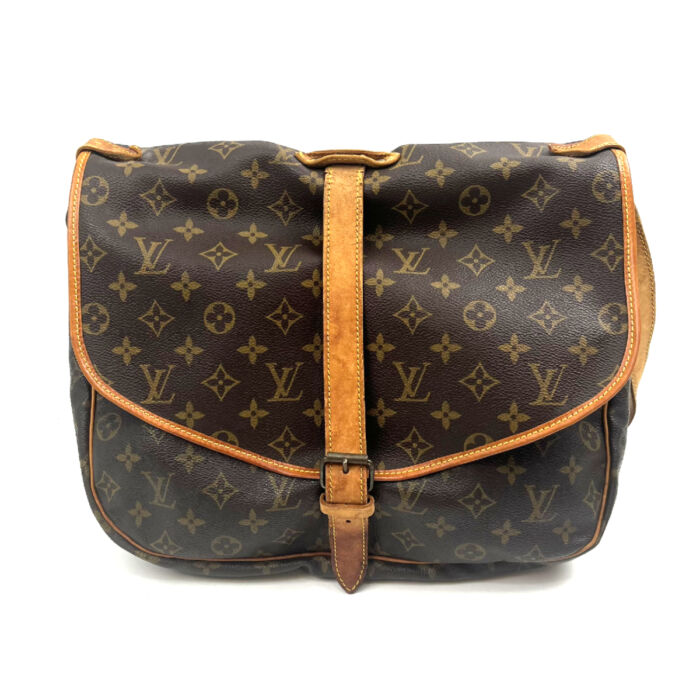 LV ルイヴィトン モノグラム ソミュール35 M42254 ショルダーバッグ メッセンジャーバッグ ヴィンテージ LOUIS VUITTON 買15000
