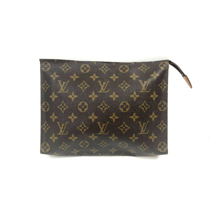 LV ルイヴィトン モノグラム ポッシュトワレット25 M47542 ポーチ レディース 鞄 かばん ヴィンテージ LOUIS VUITTON 買3000