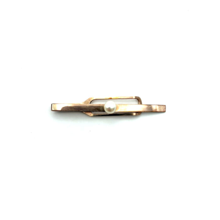 K10 パール付き タイピン 買9000