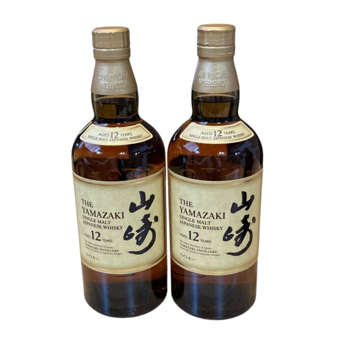 山崎12年×2本 41000円 (1)