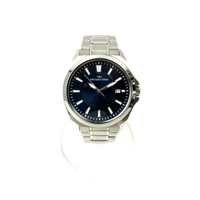 クロックハウス メンズ腕時計 MBC1004 ブレスレット クォーツ QZ アナログ ステンレス SS 稼働 1964 THE CLOCK HOUSE 買500
