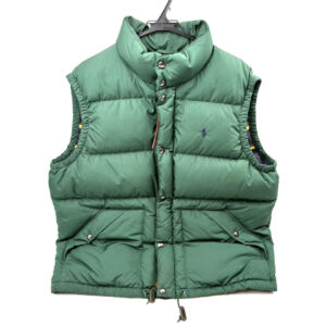 ポロ ラルフローレン ダウンベスト グリーン系 POLO RALPH LAUREN 買1500