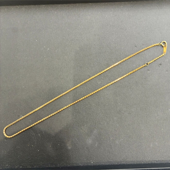 K18 ベネチアンチェーンネックレス 買10500